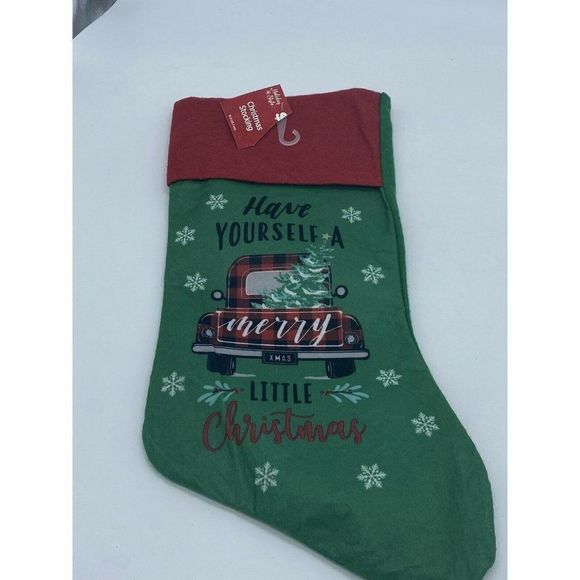 Christmas stocking have a yourself a merry little Christmas - Picture 3 of 6